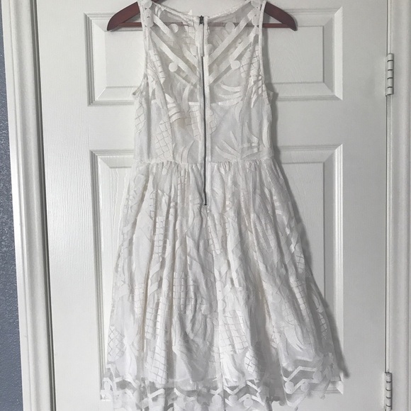 Anthropologie Lace Dress Pina Pineapple Fruit Fit and Flare Dress Women’s Size 2 - Picture 11 of 15